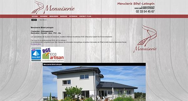 Lancement Menuiserie Bihel Letoupin