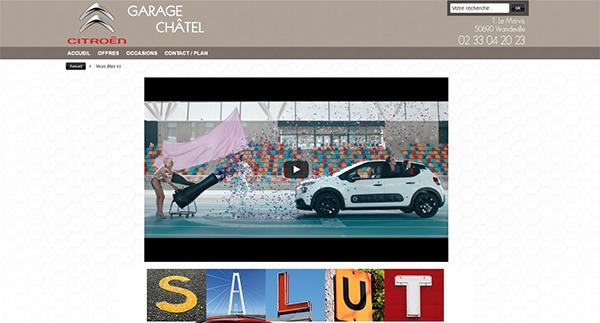 Lancement Garage Chatel