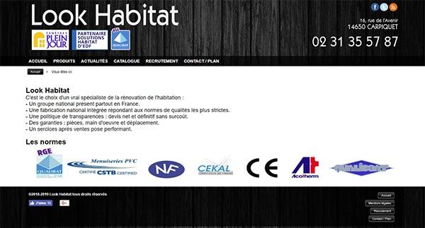 Lancement Look Habitat