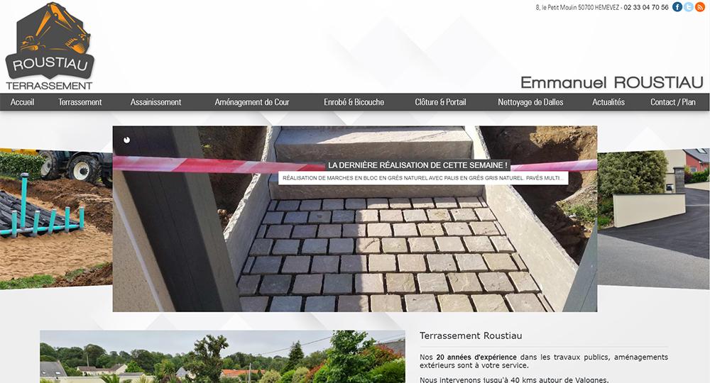 Lancement Roustiau Terrassement