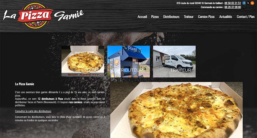 Mise &agrave; jour La Pizza Garnie