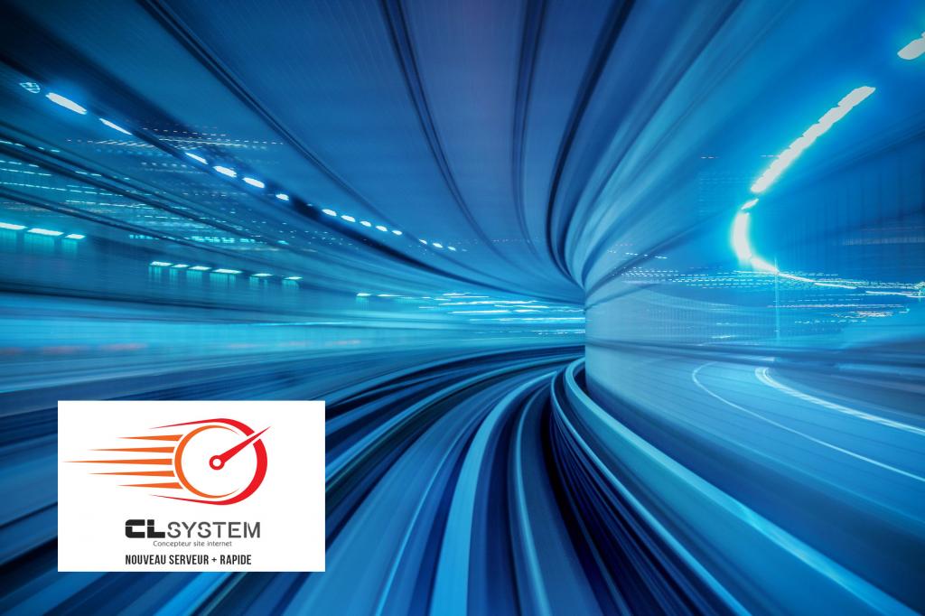 Nos serveurs gagnent en vitesse !