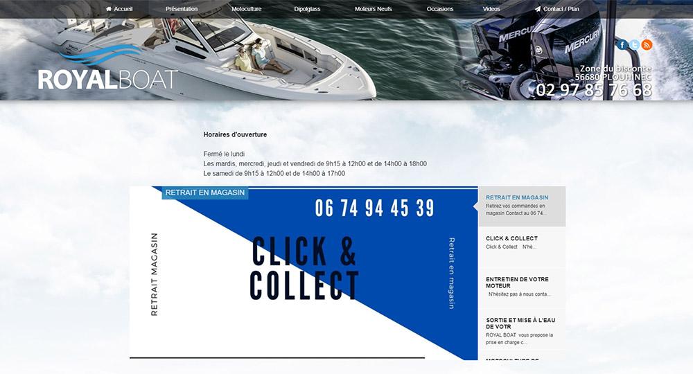 D�couvrir le Site Web