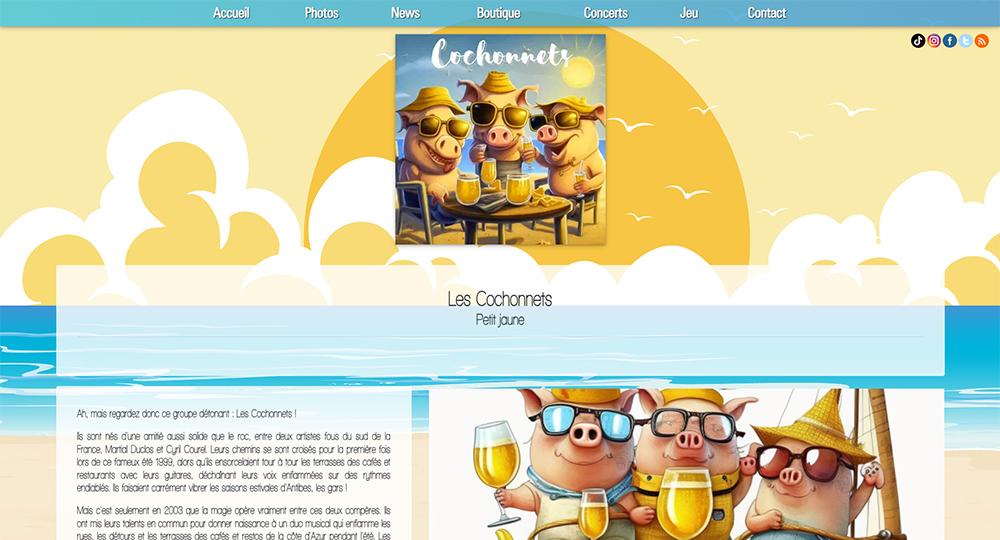 D�couvrir le Site Web