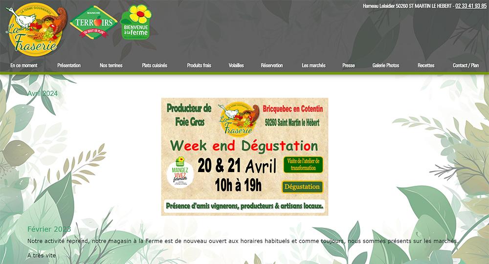 D�couvrir le Site Web