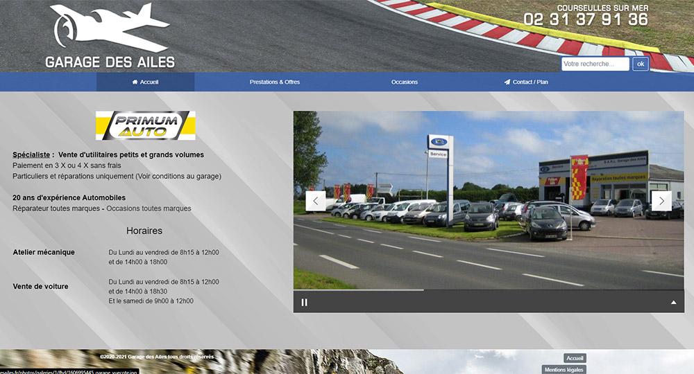 D�couvrir le Site Web