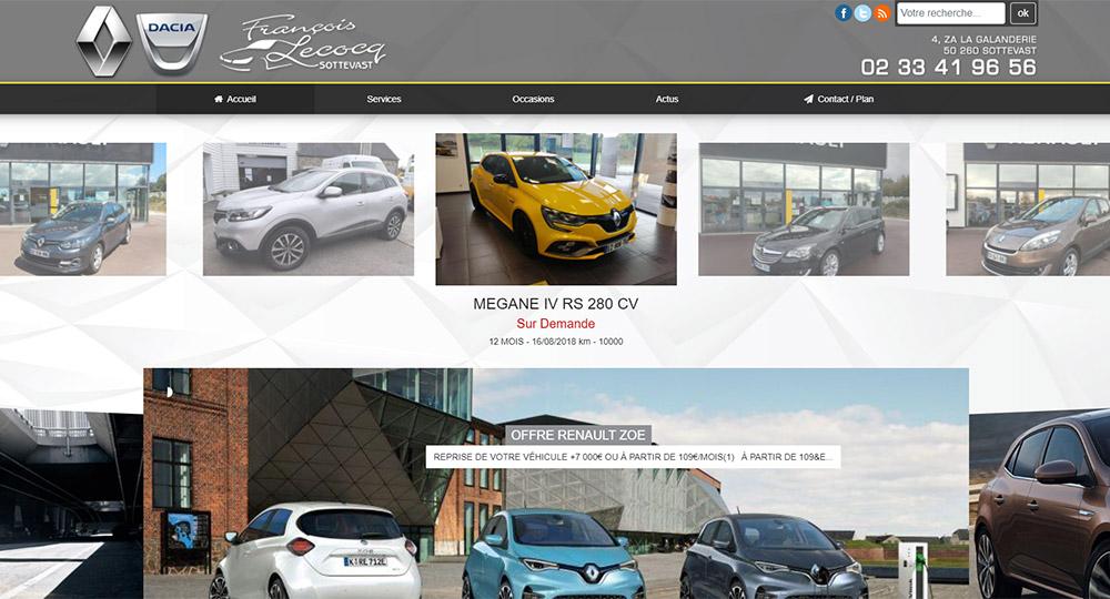 D�couvrir le Site Web