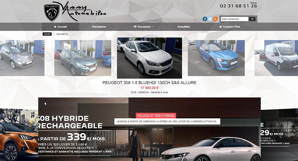 D�couvrir le Site Web