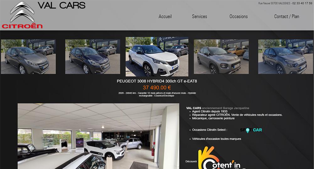 D�couvrir le Site Web